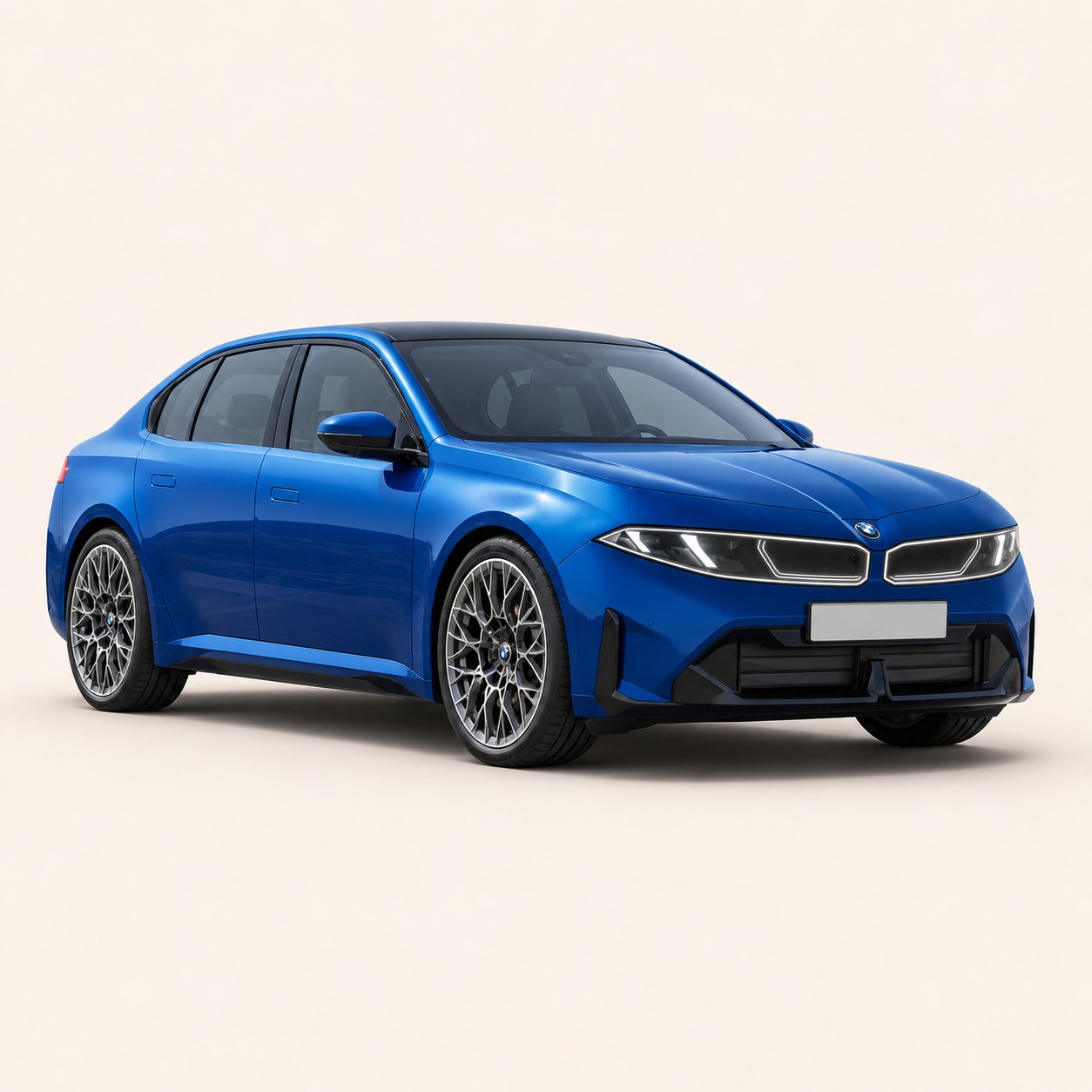 Illustratie van de BMW i3 Sedan