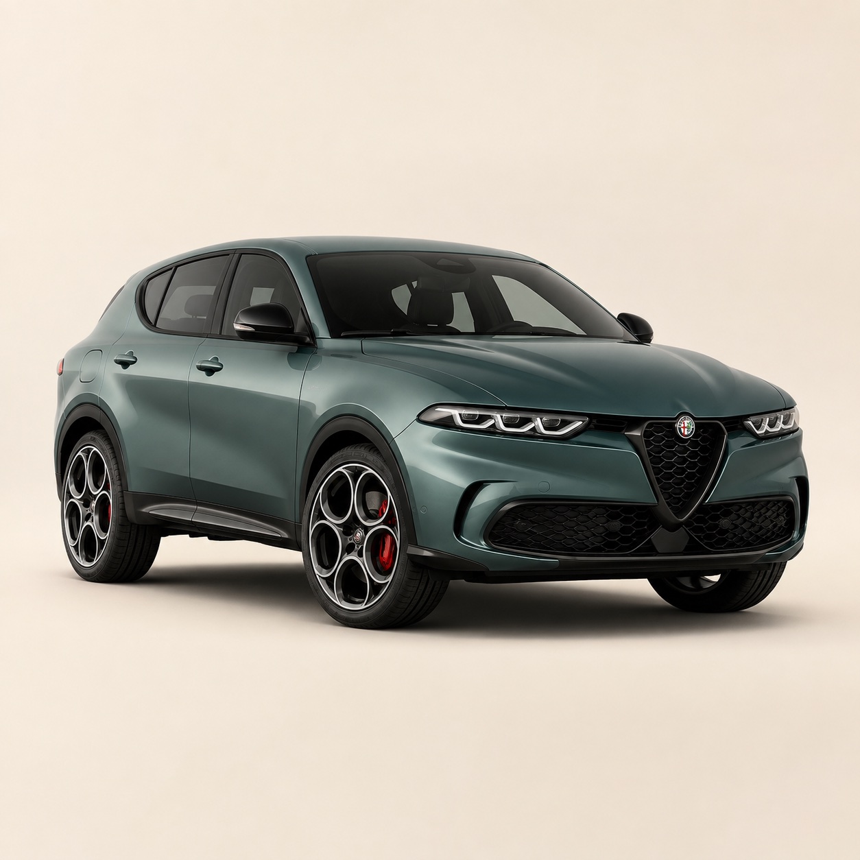 Illustratie van de Alfa Romeo Tonale