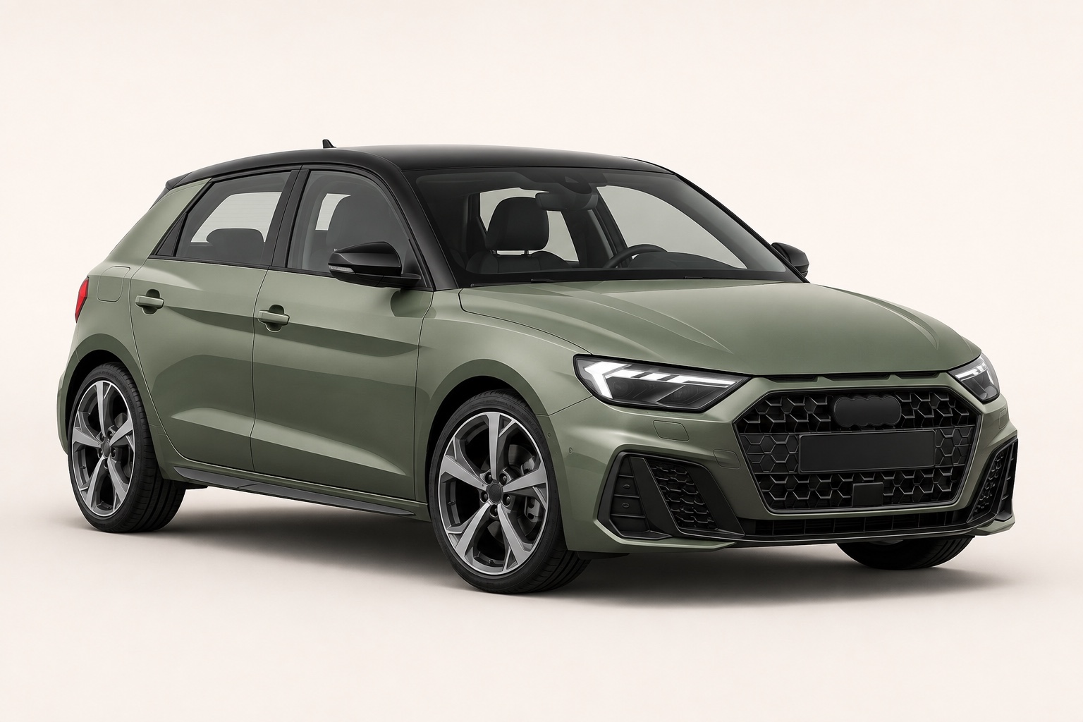 Illustratie van de Audi A1 Sportback