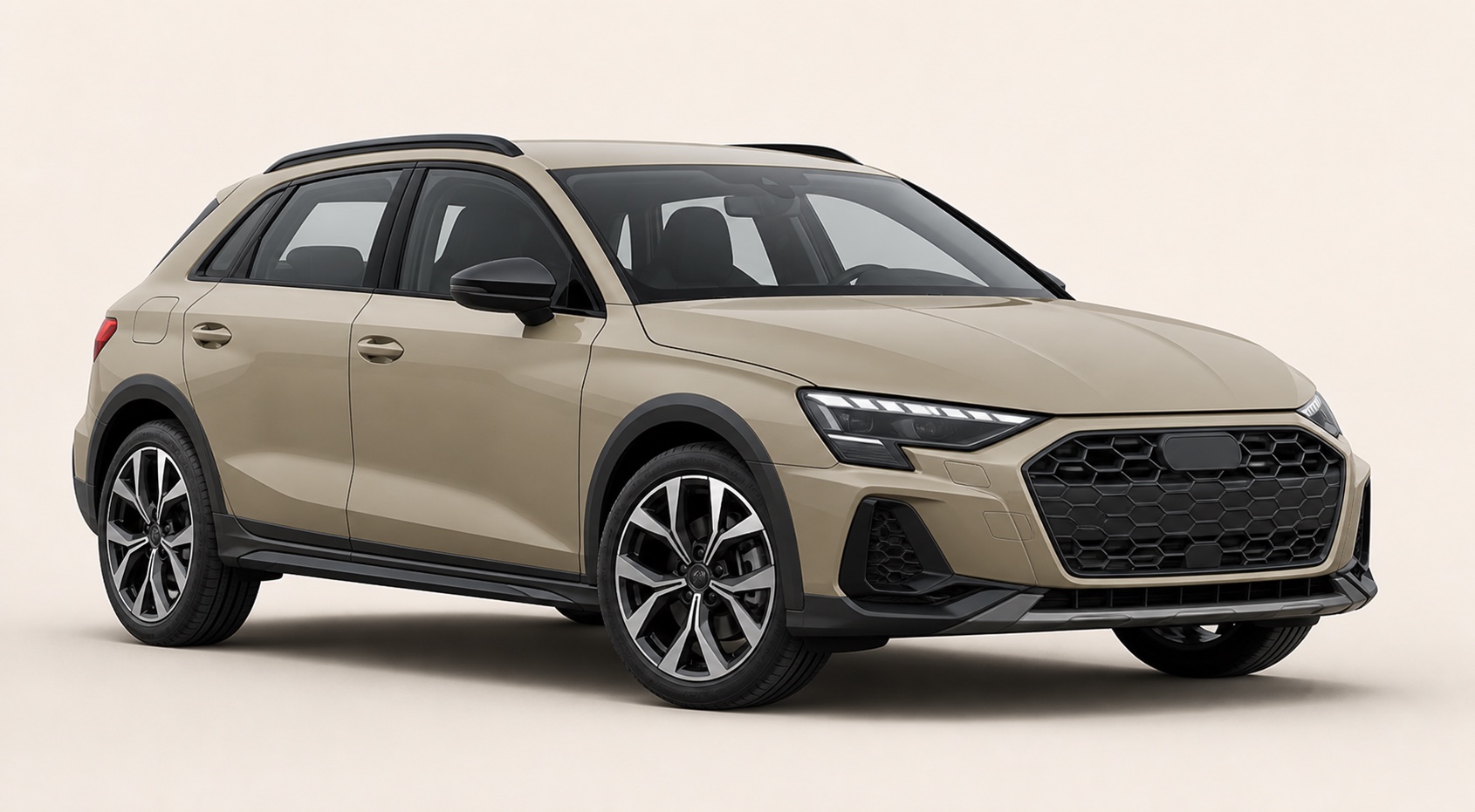 Illustratie van de Audi A3 allstreet