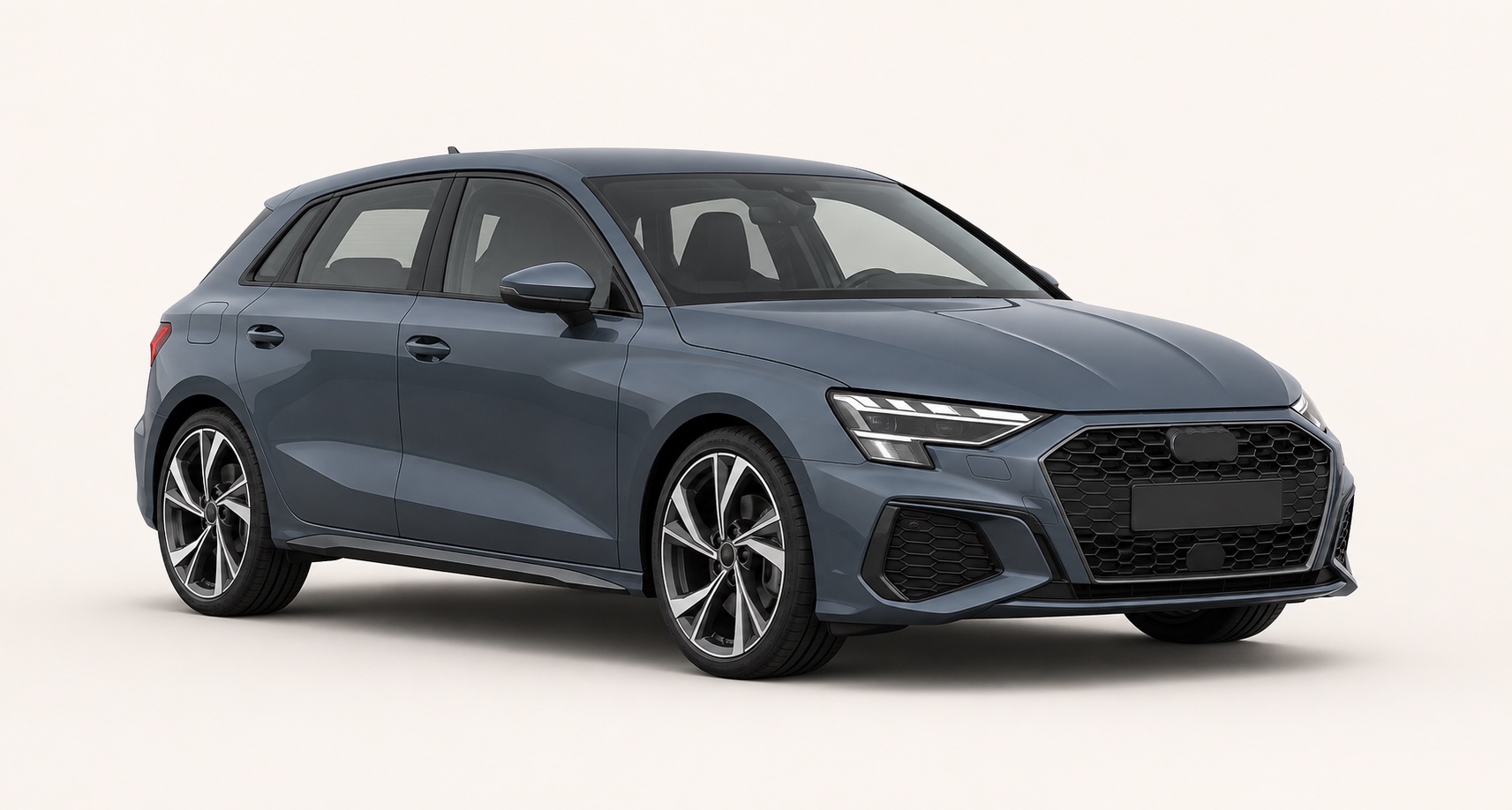 Illustratie van de Audi A3 Sportback