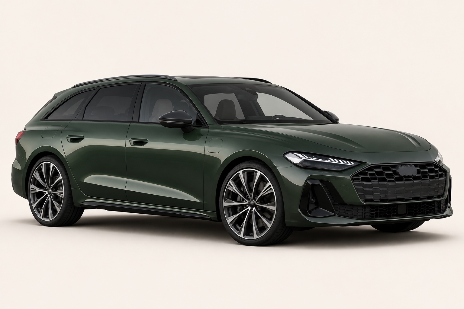 Illustratie van de Audi A5 Avant