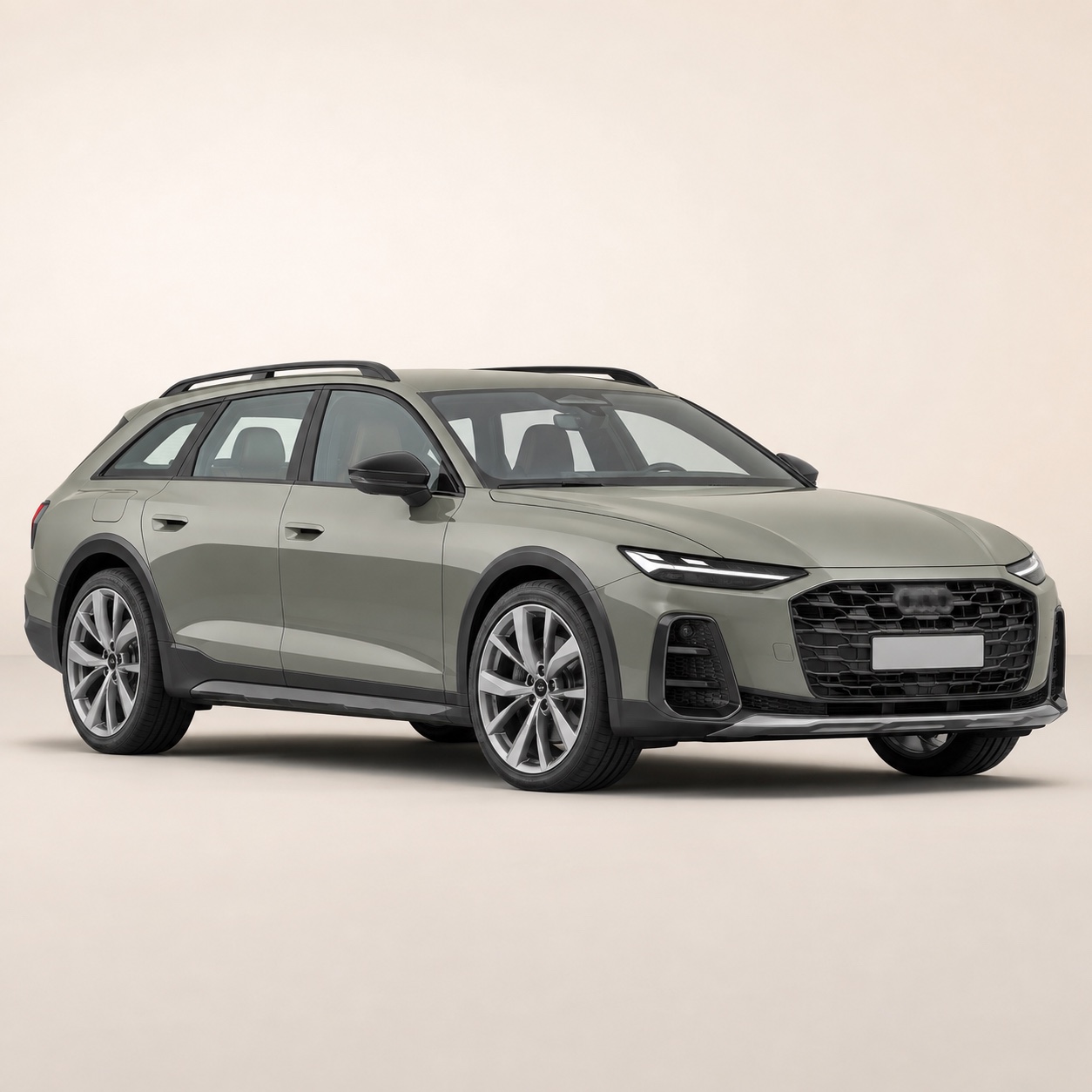 Illustratie van de Audi A6 allroad