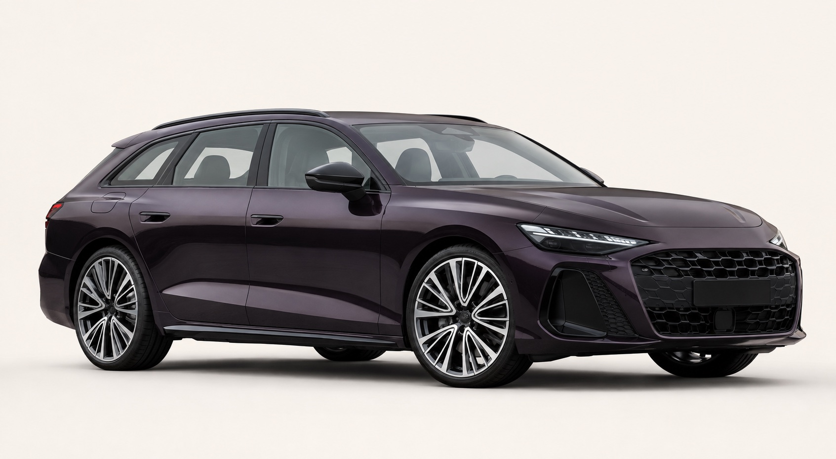 Illustratie van de Audi A6 Avant