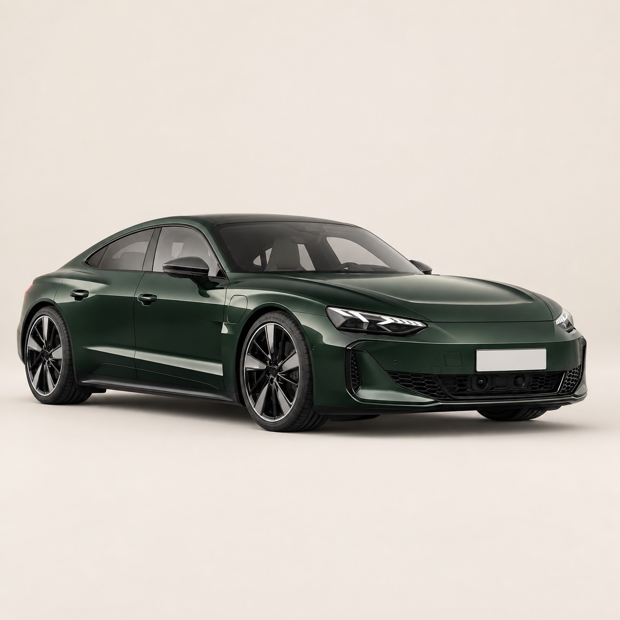 Illustratie van de Audi e-tron GT