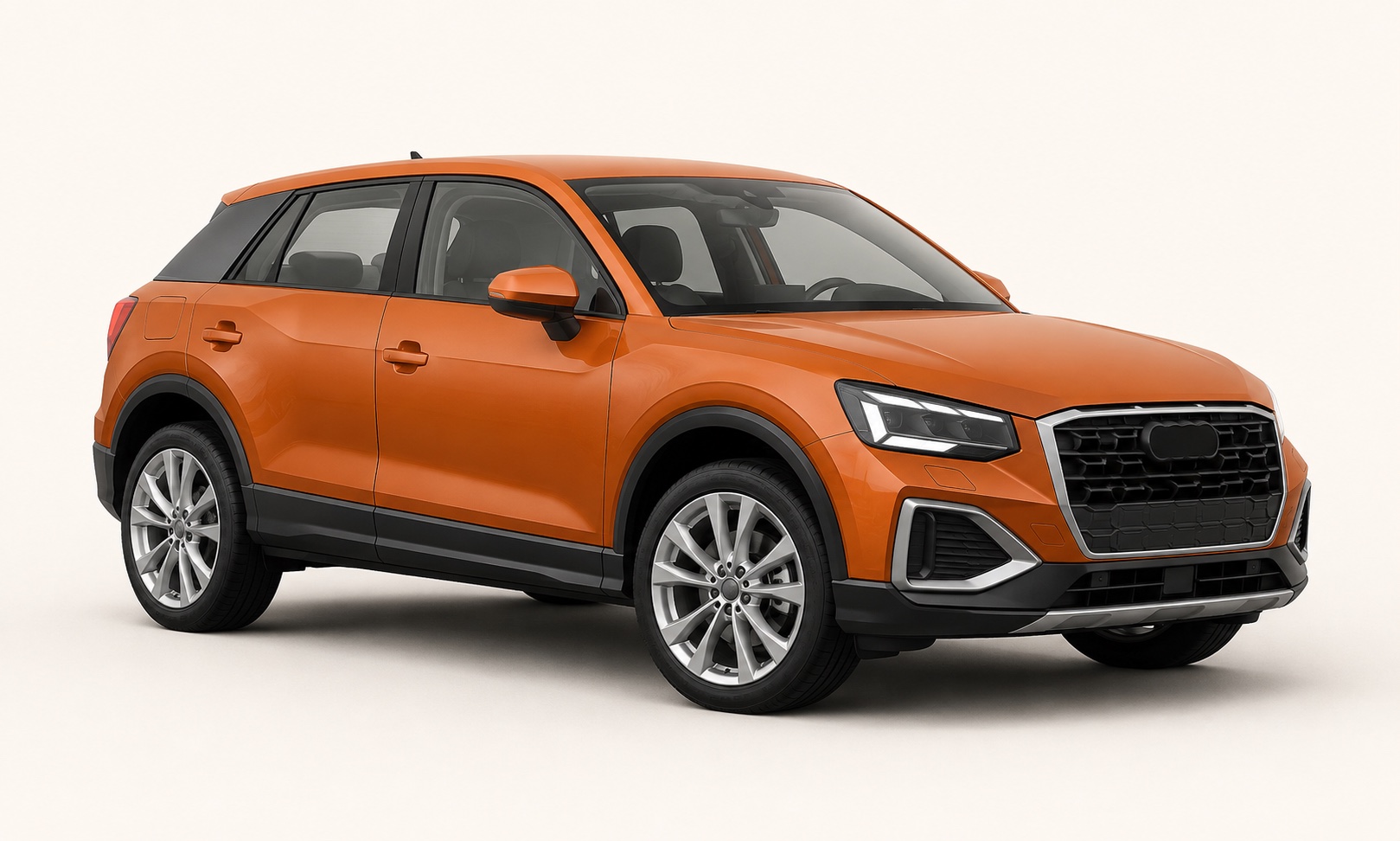 Illustratie van de Audi Q2