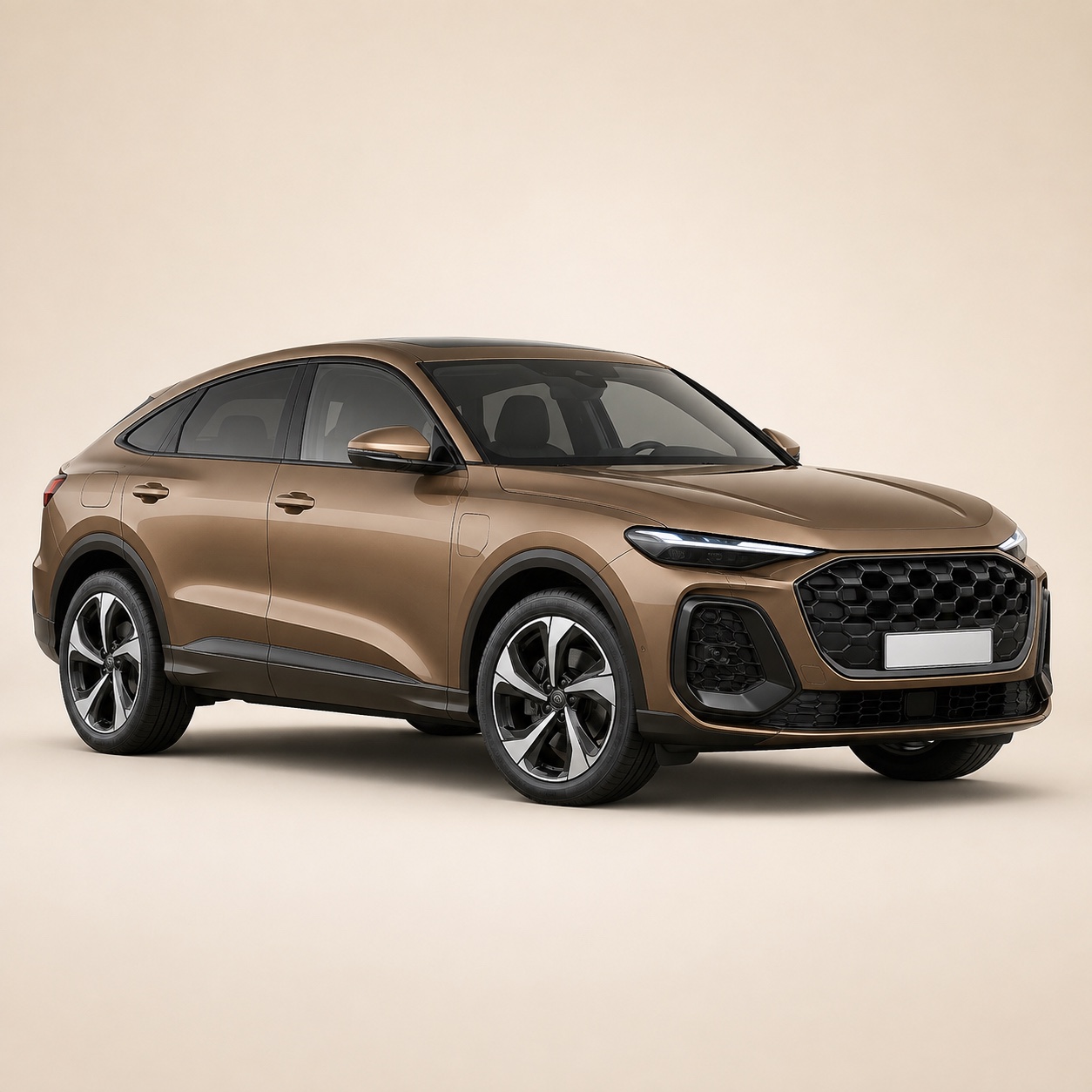 Illustratie van de Audi Q5 Sportback