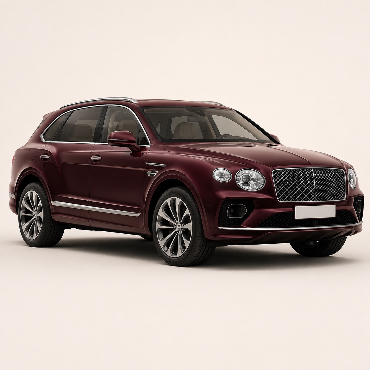 Illustratie van de Bentley Bentayga