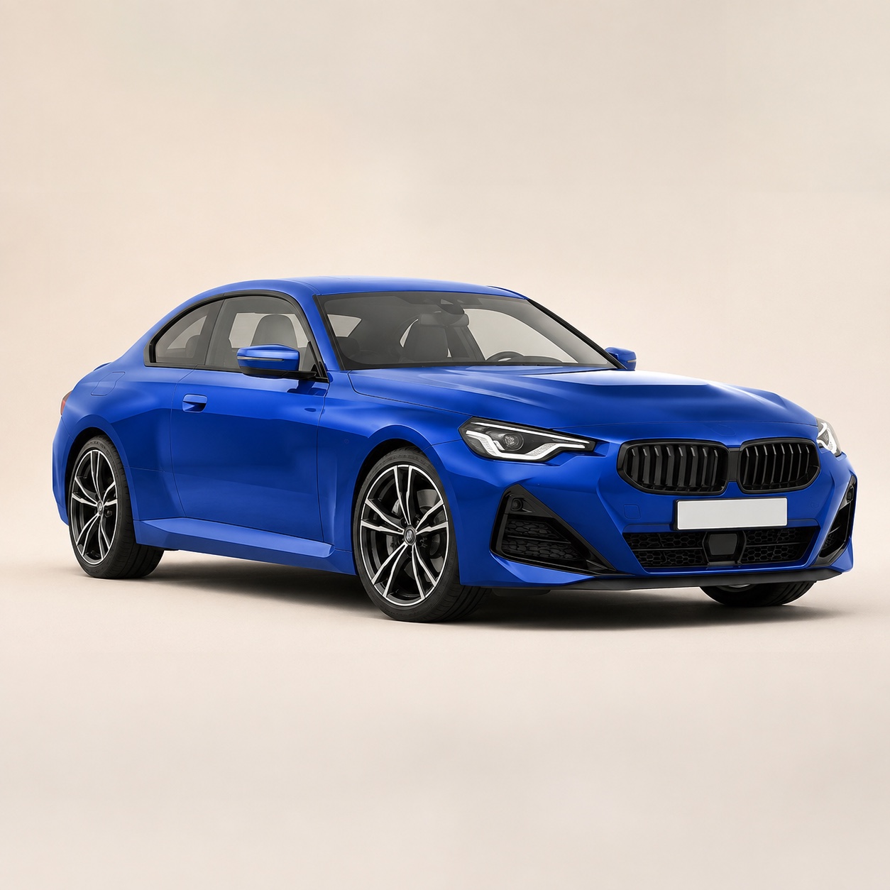 Illustratie van de BMW 2 Serie Coupé