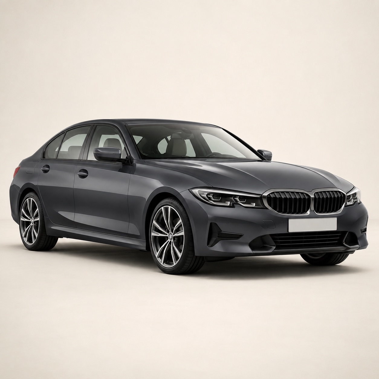 Illustratie van de BMW 3 Serie Sedan