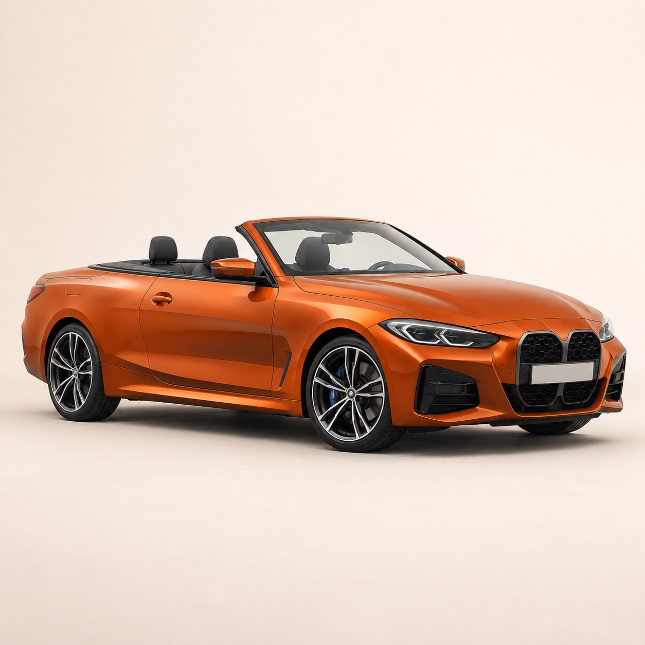 Illustratie van de BMW 4 Serie Cabrio