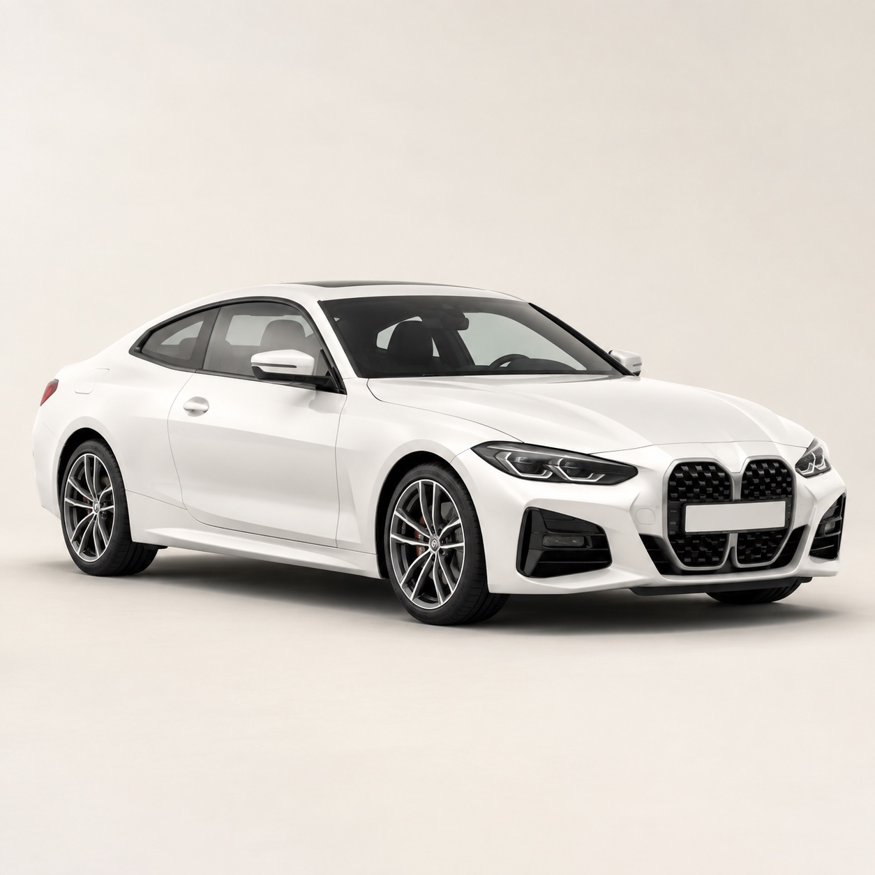 Illustratie van de BMW 4 Serie Coupé
