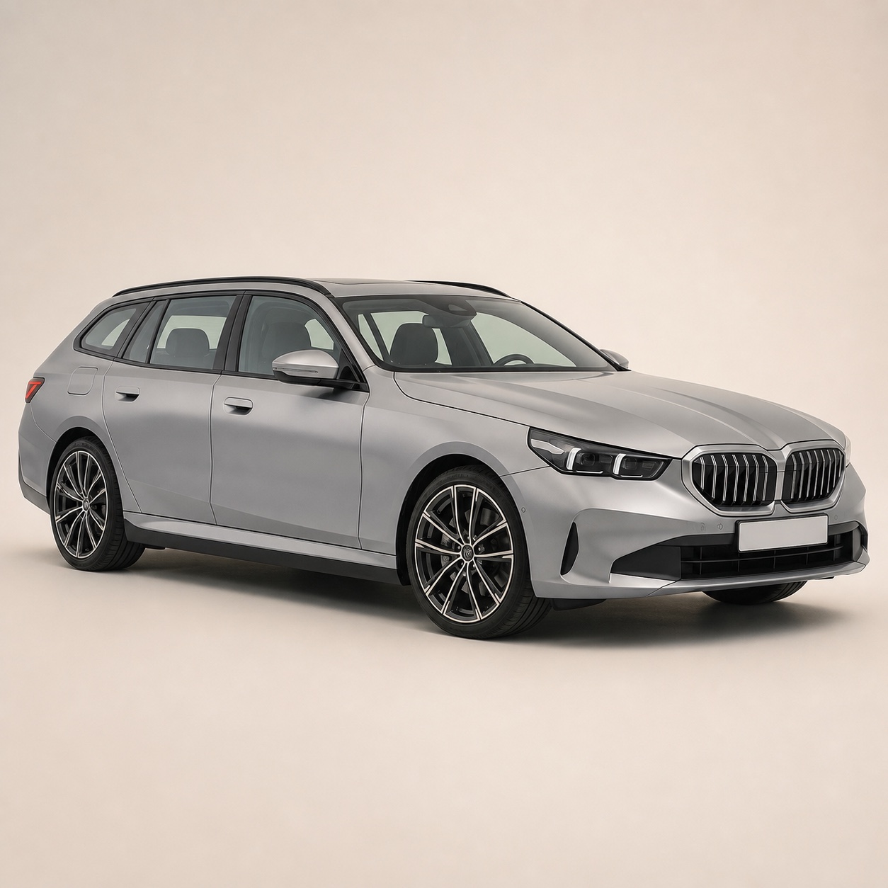 Illustratie van de BMW 5 Serie Touring