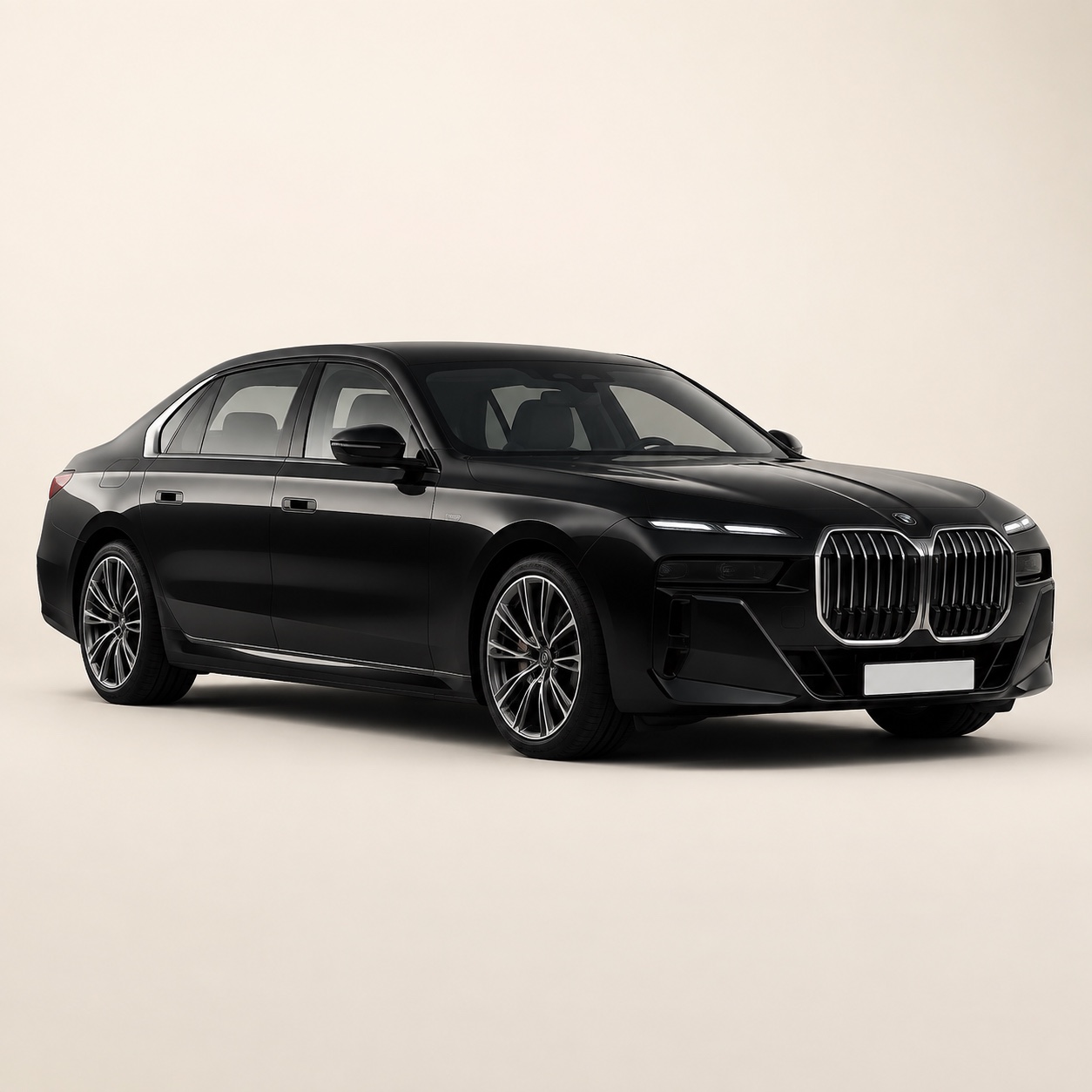 Illustratie van de BMW 7 Serie