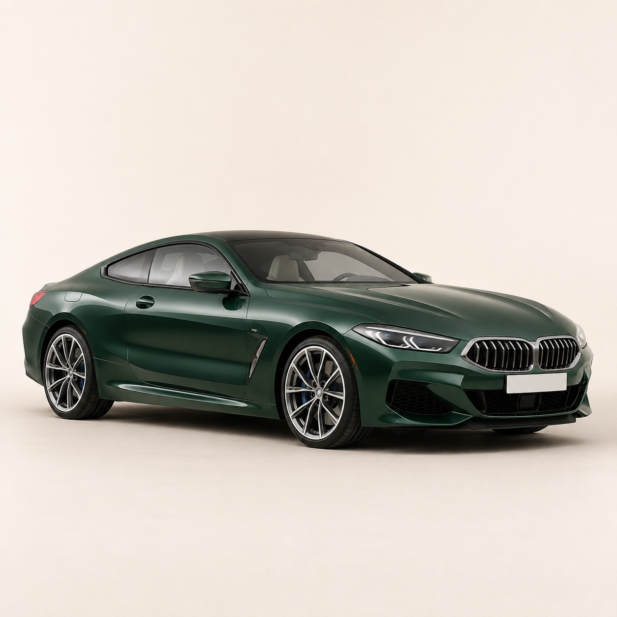 Illustratie van de BMW 8 Serie Coupé