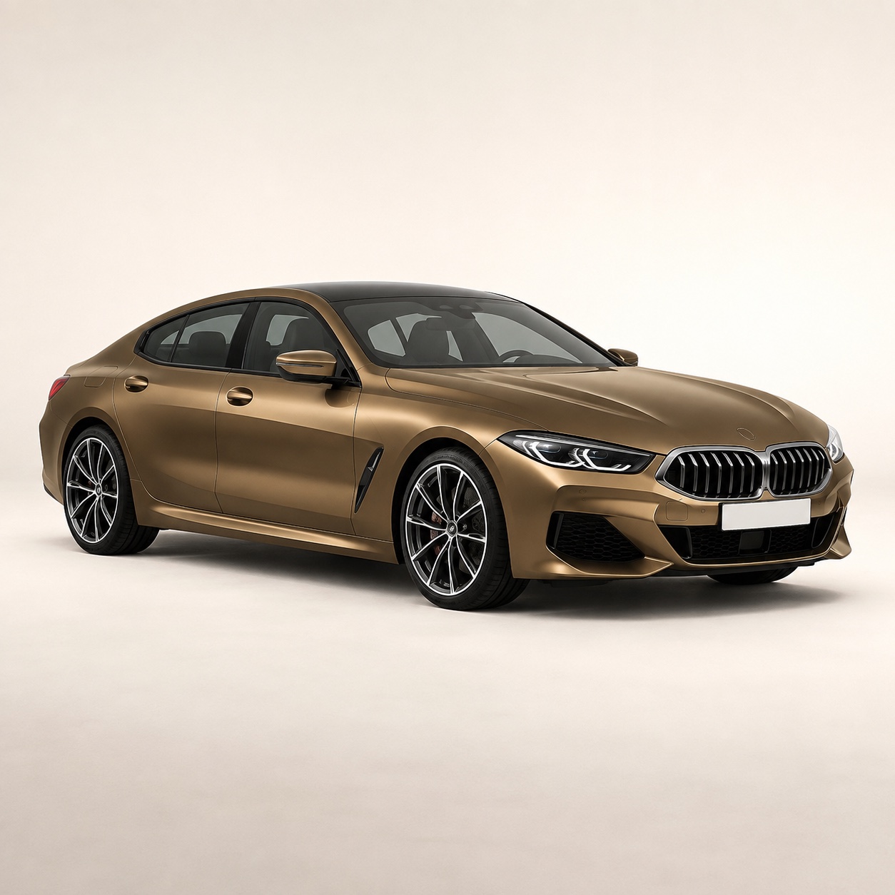 Illustratie van de BMW 8 Serie Gran Coupé