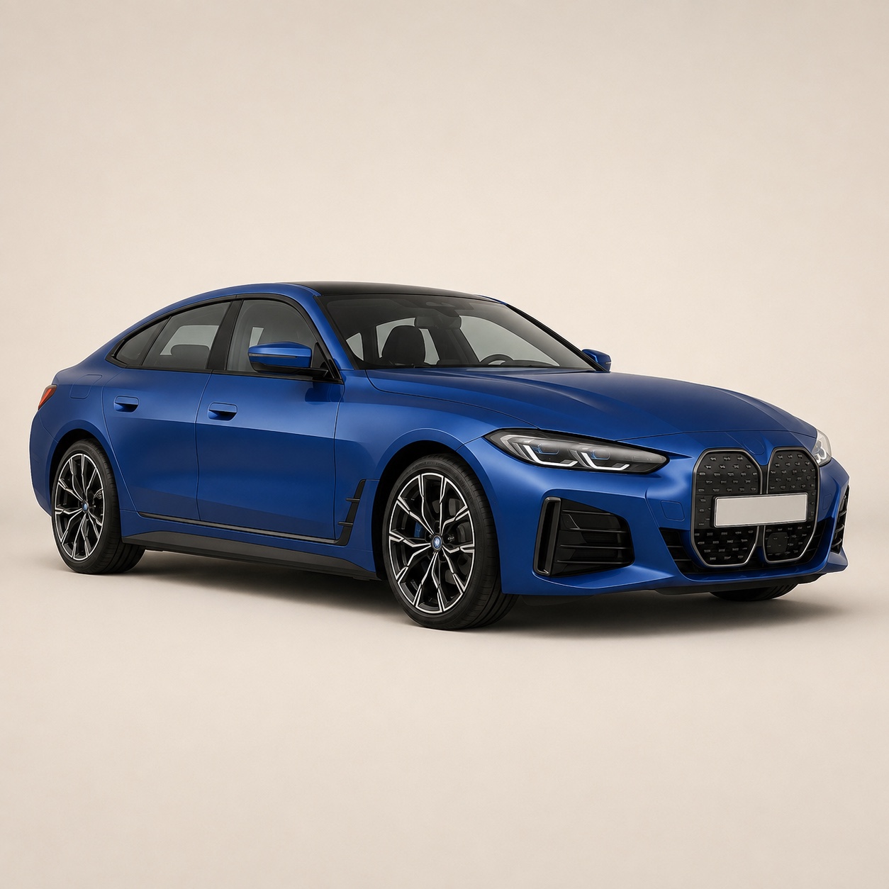 Illustratie van de BMW i4