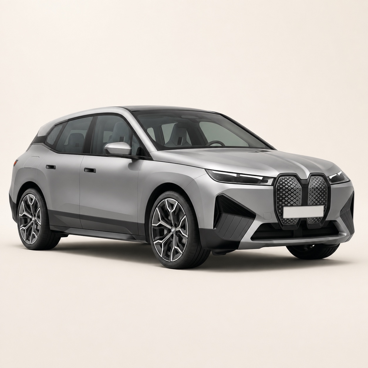 Illustratie van de BMW iX