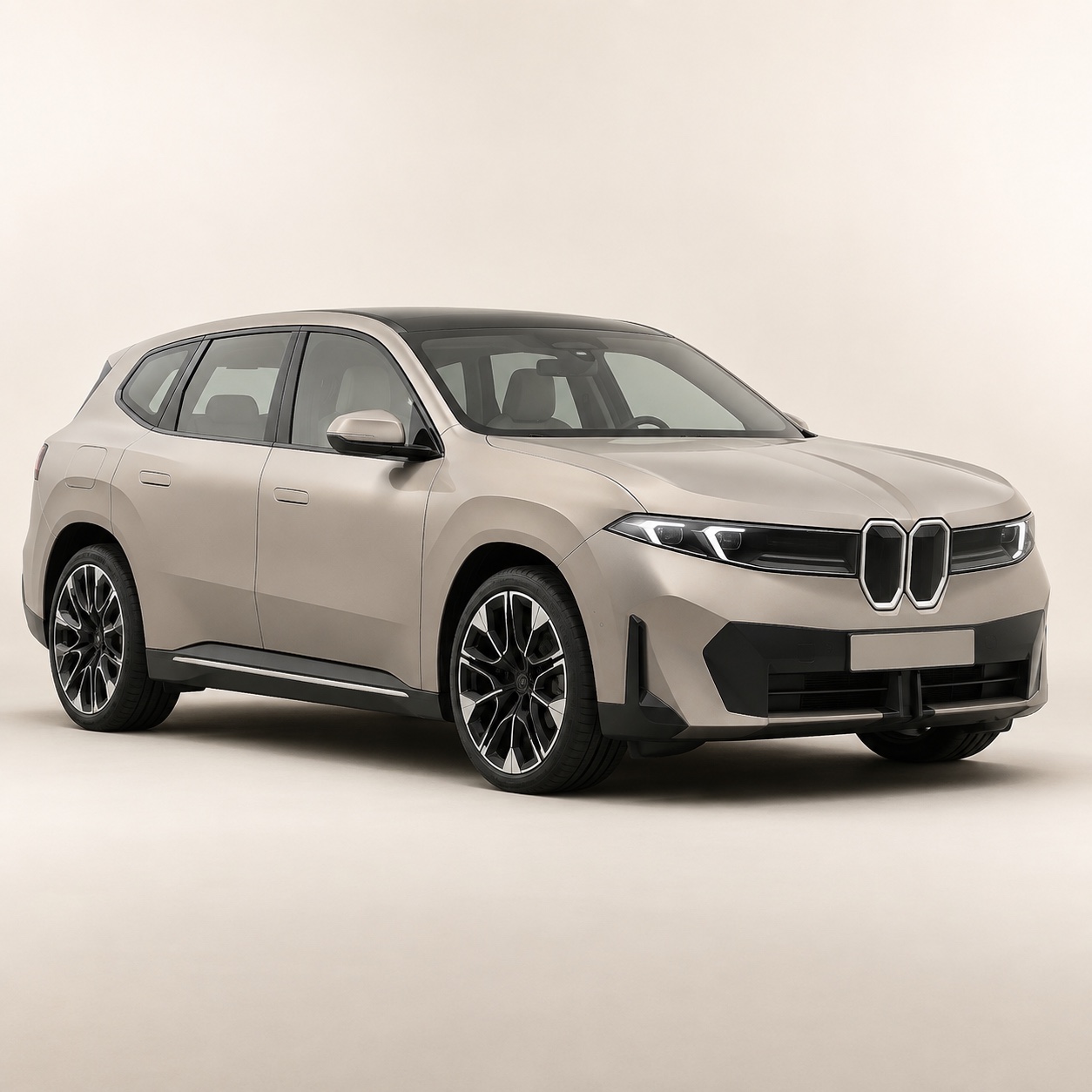 Illustratie van de BMW iX3