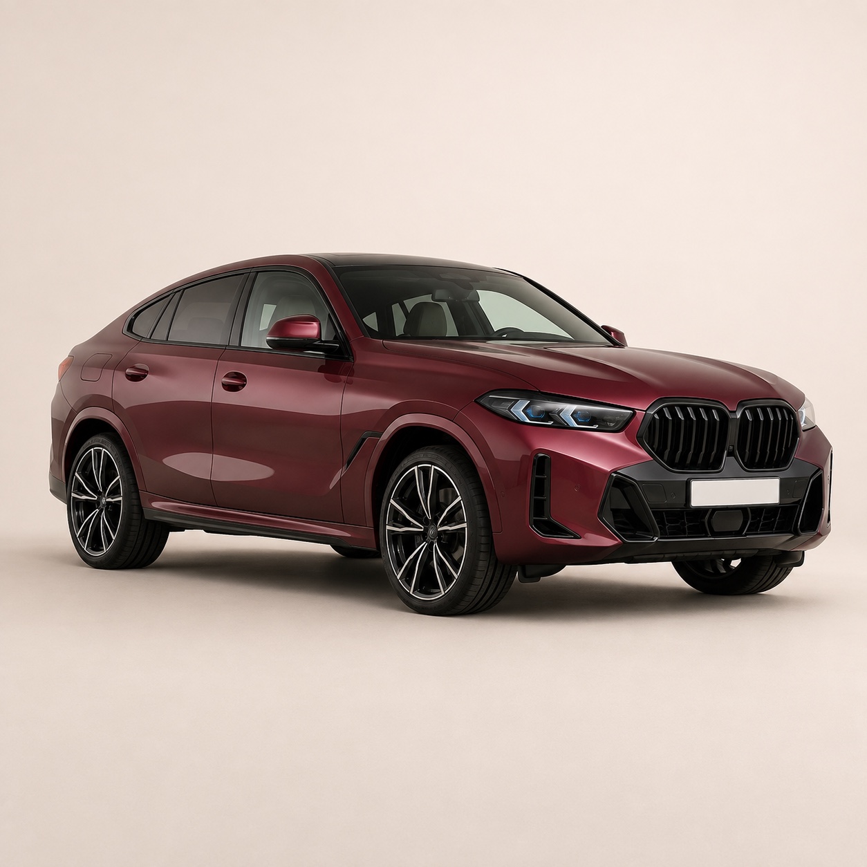 Illustratie van de BMW X6