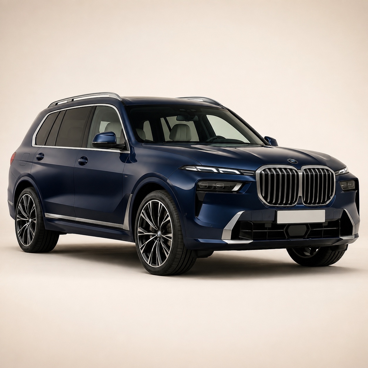 Illustratie van de BMW X7