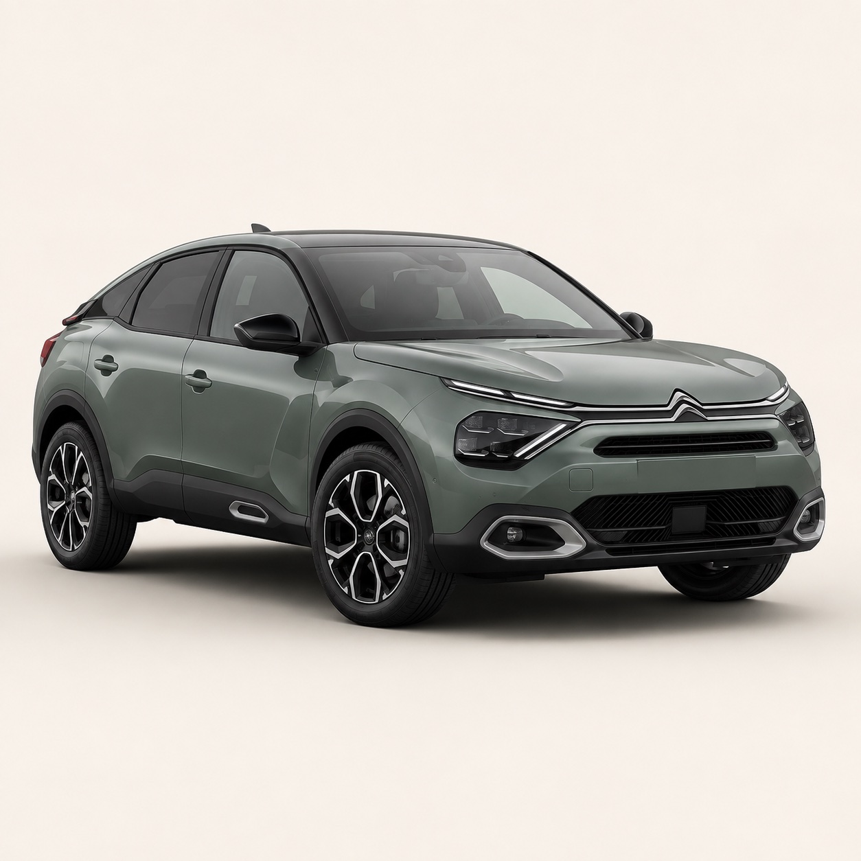 Illustratie van de Citroën C4