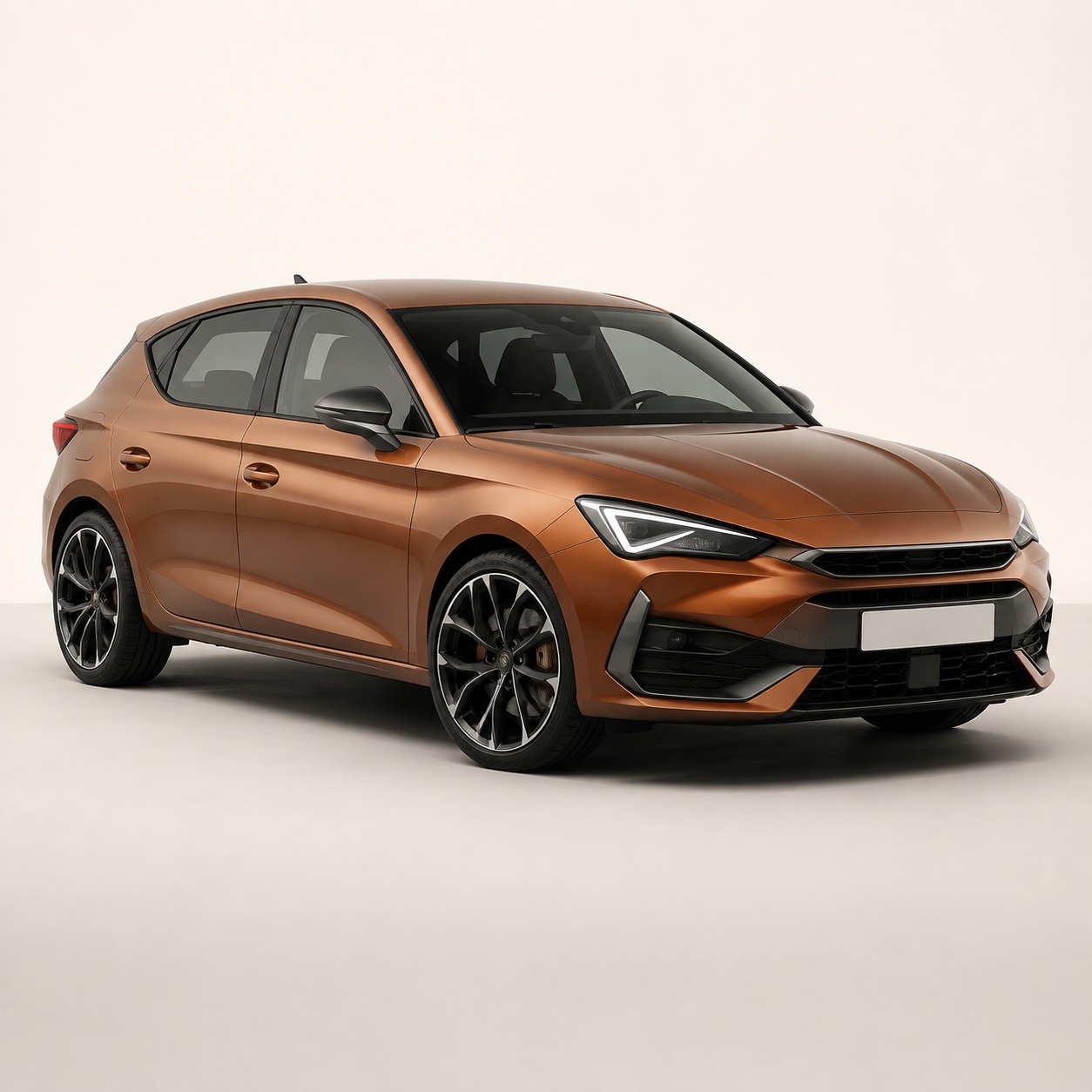 Illustratie van de CUPRA Leon