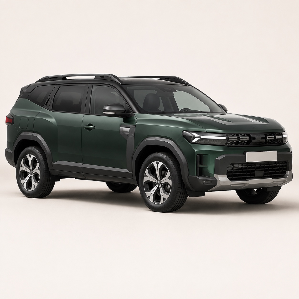 Illustratie van de Dacia Bigster