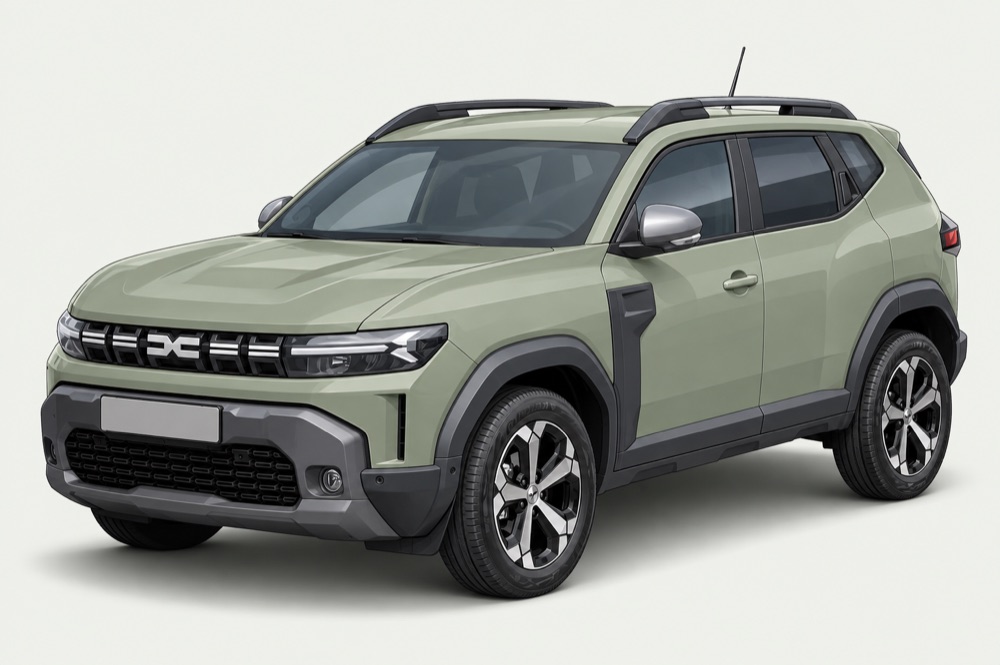 Illustratie van de Dacia Duster