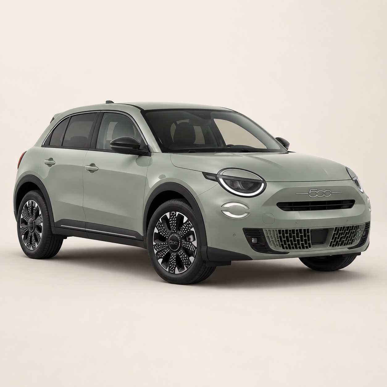 Illustratie van de Fiat 600