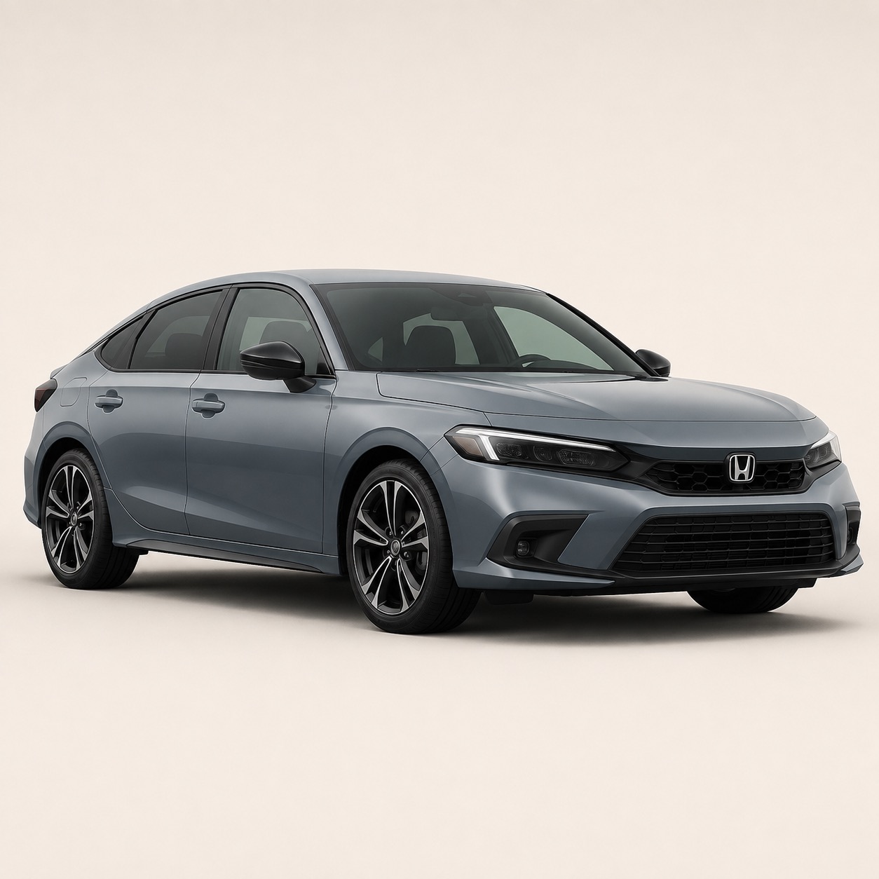 Illustratie van de Honda Civic