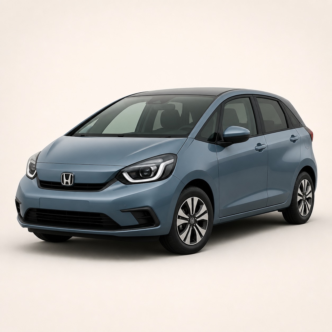 Illustratie van de Honda Jazz