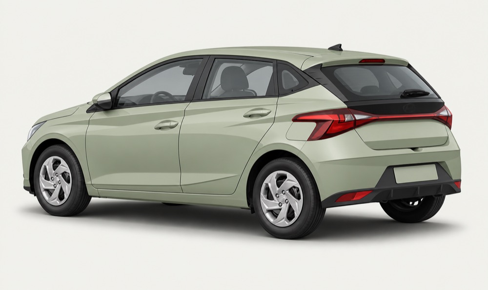 Illustratie van de Hyundai i20