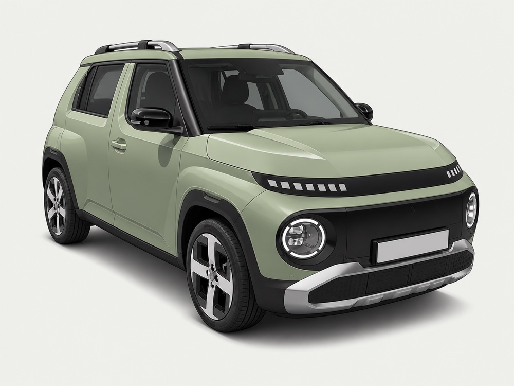 Illustratie van de Hyundai Inster