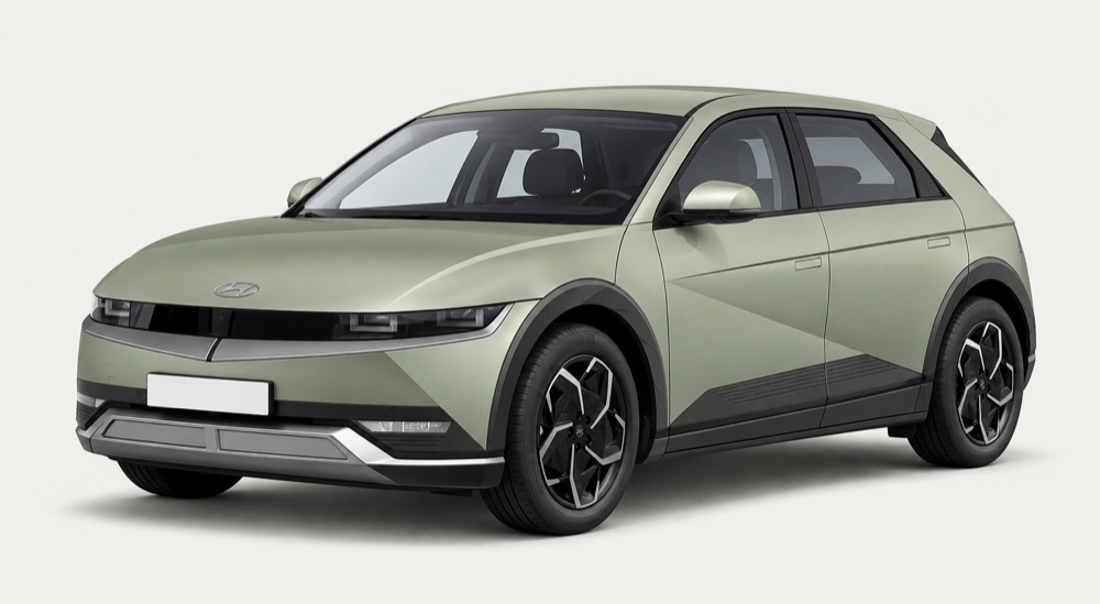 Illustratie van de Hyundai IONIQ 5