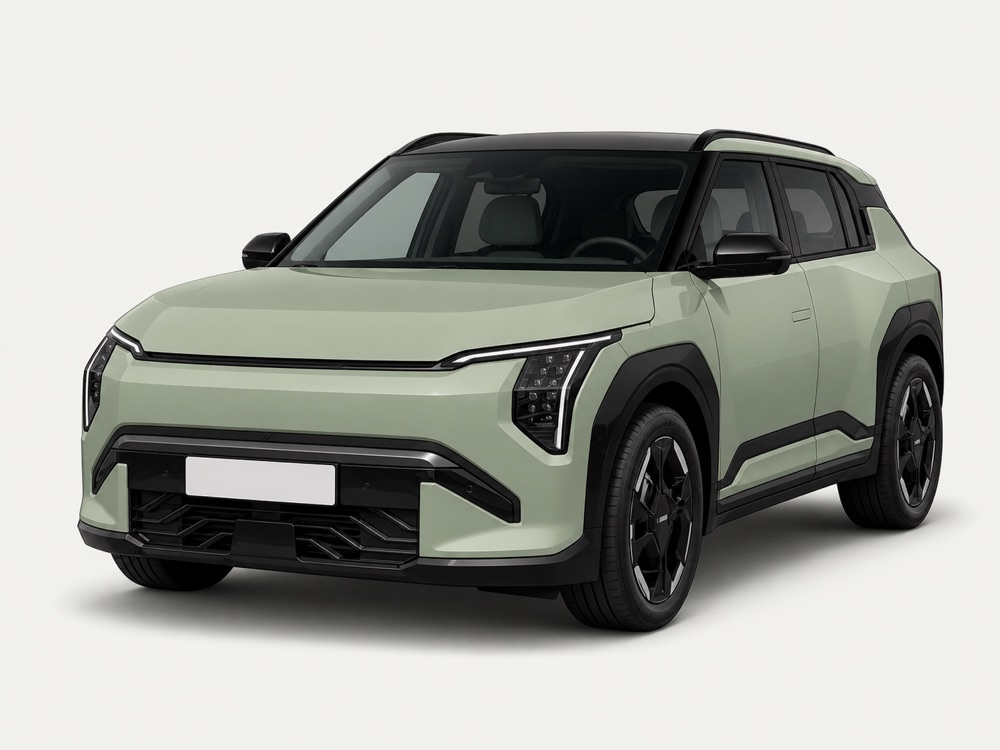 Illustratie van de Kia EV3