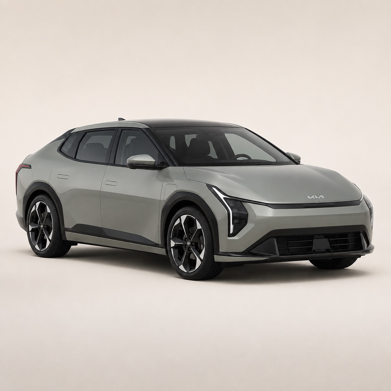Illustratie van de Kia EV4