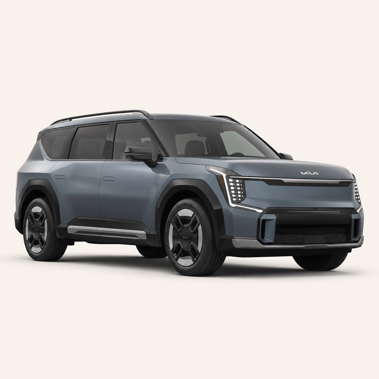 Illustratie van de Kia EV9