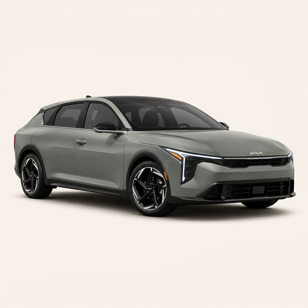 Illustratie van de Kia K4
