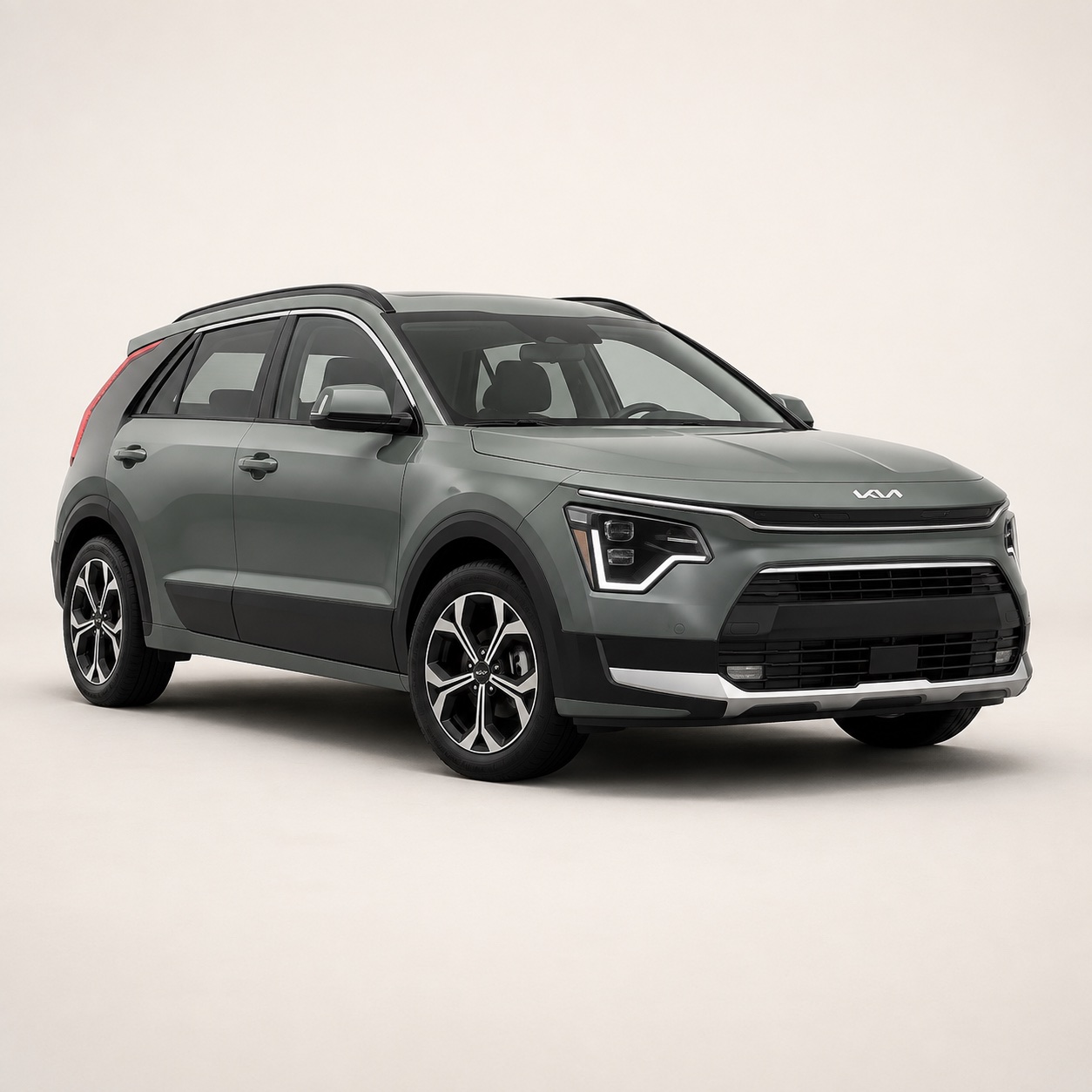 Illustratie van de Kia Niro