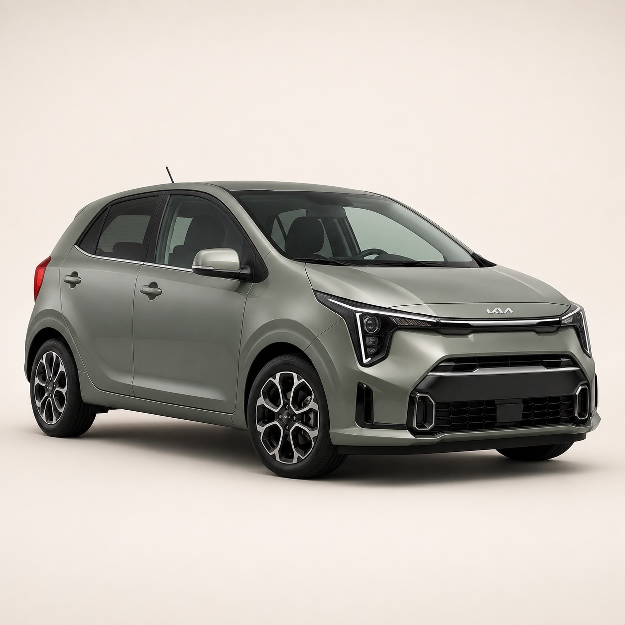 Illustratie van de Kia Picanto