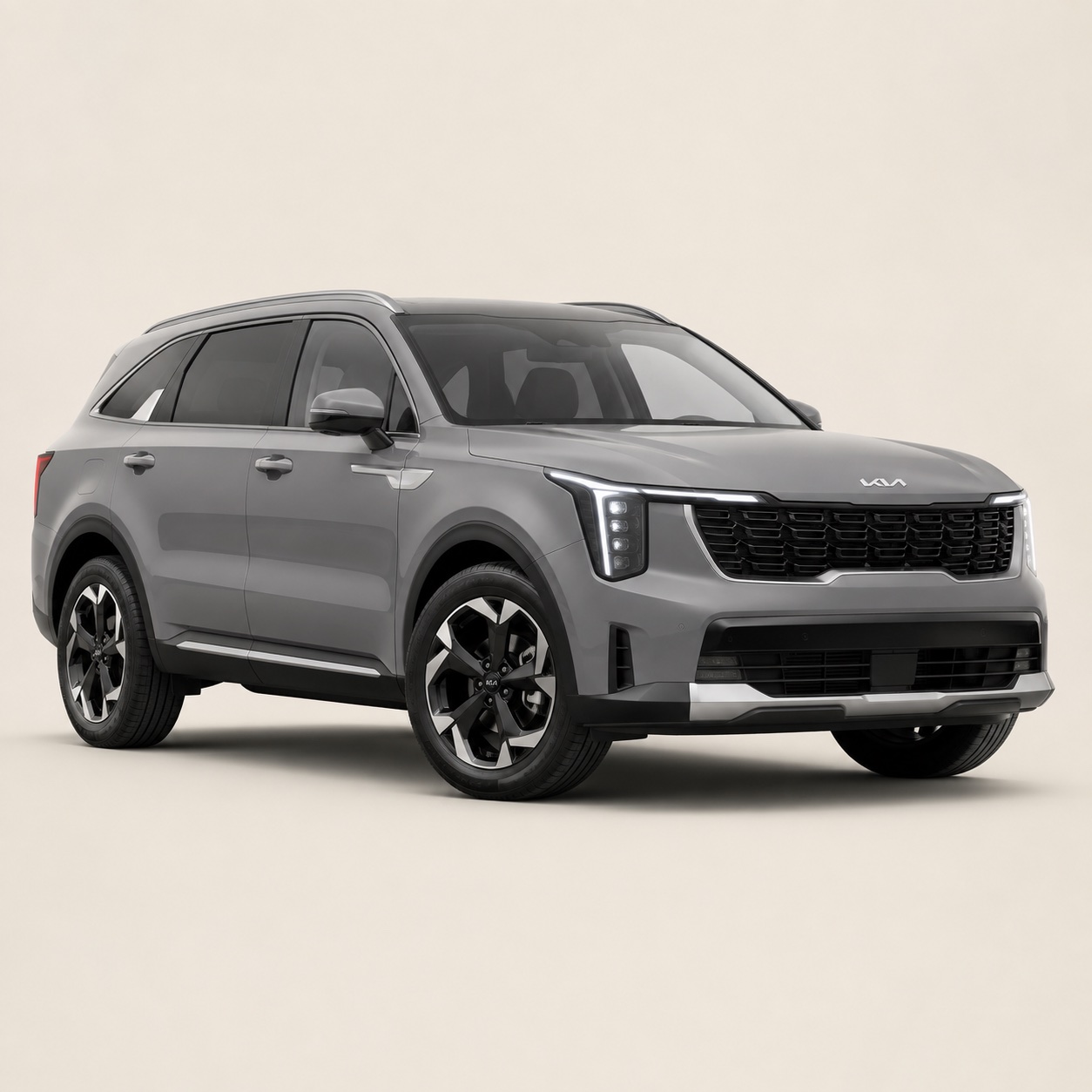Illustratie van de Kia Sorento