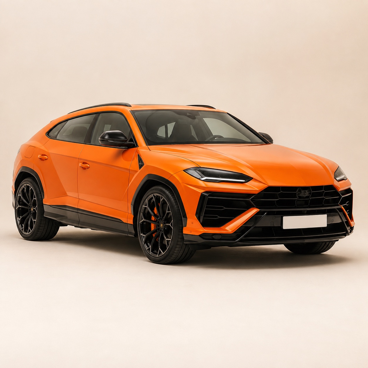 Illustratie van de Lamborghini Urus SE