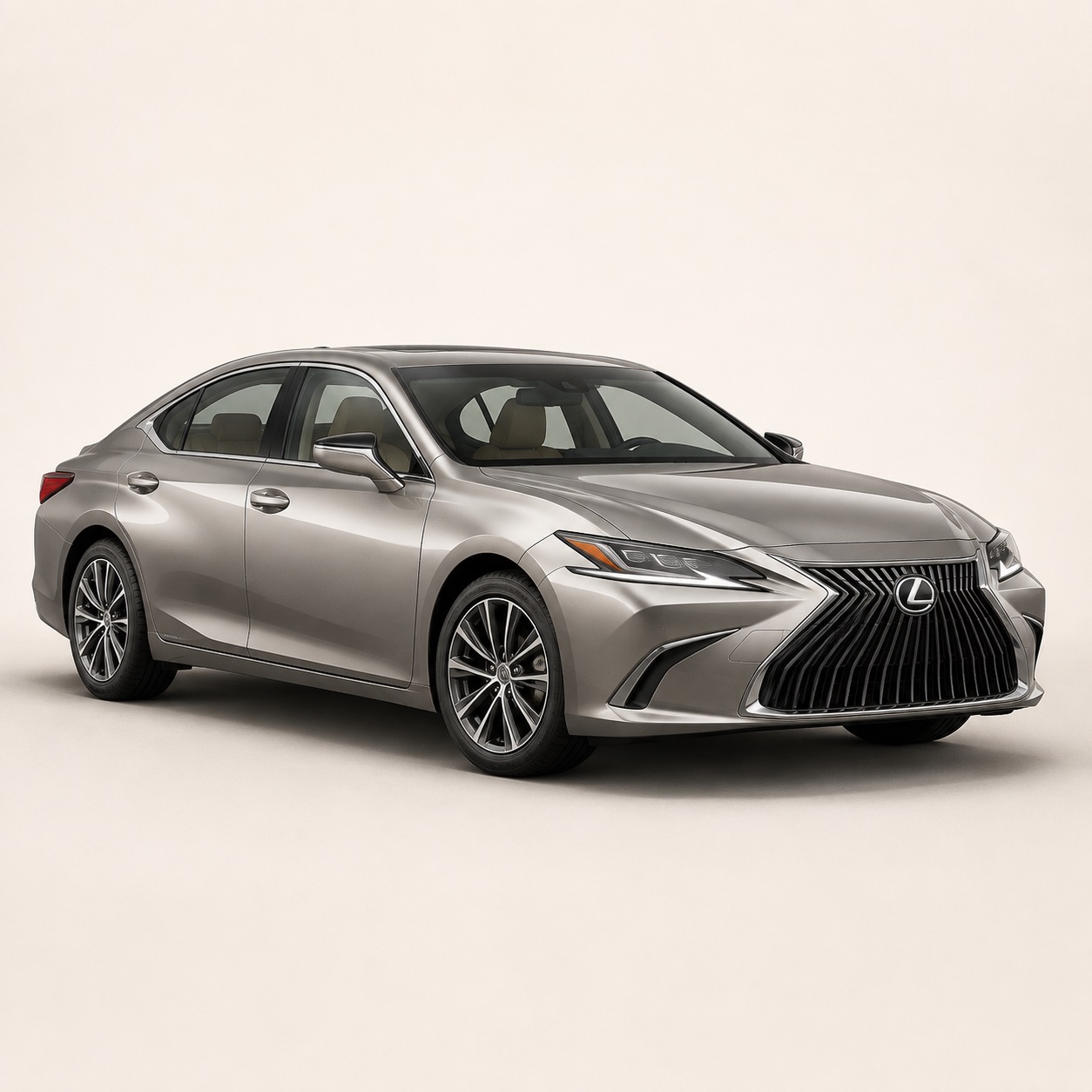 Illustratie van de Lexus ES