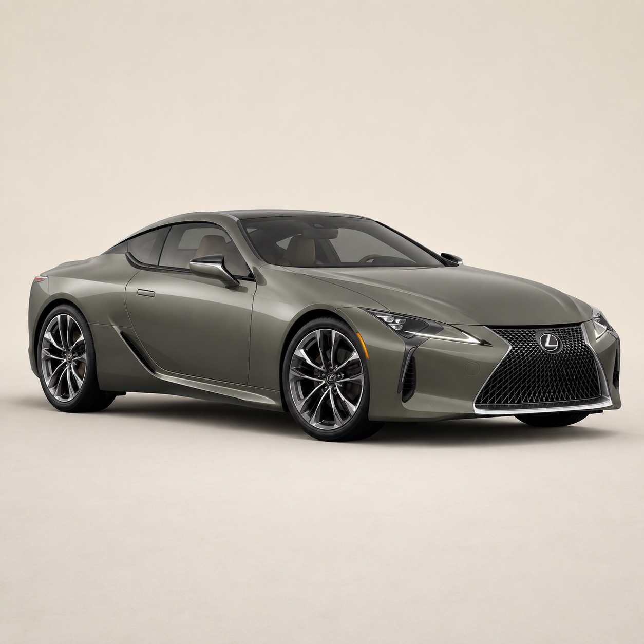 Illustratie van de Lexus LC