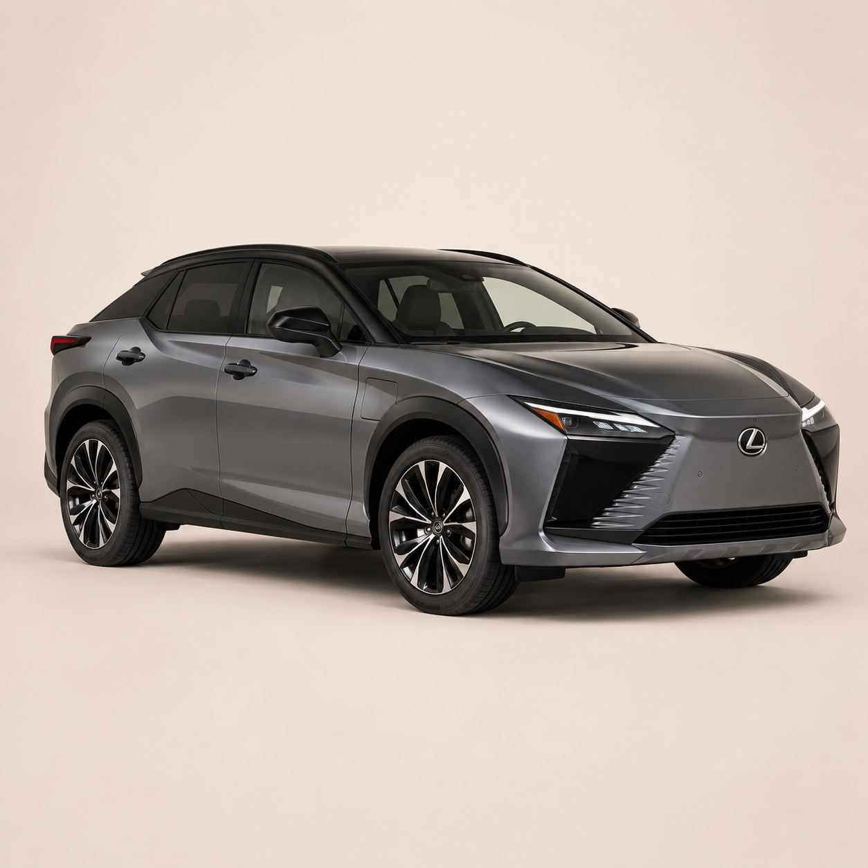 Illustratie van de Lexus RZ