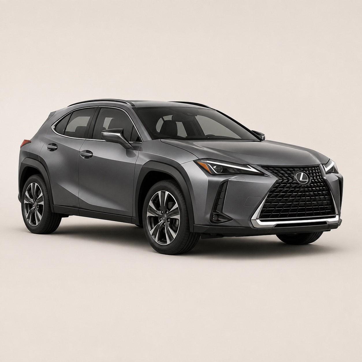 Illustratie van de Lexus UX