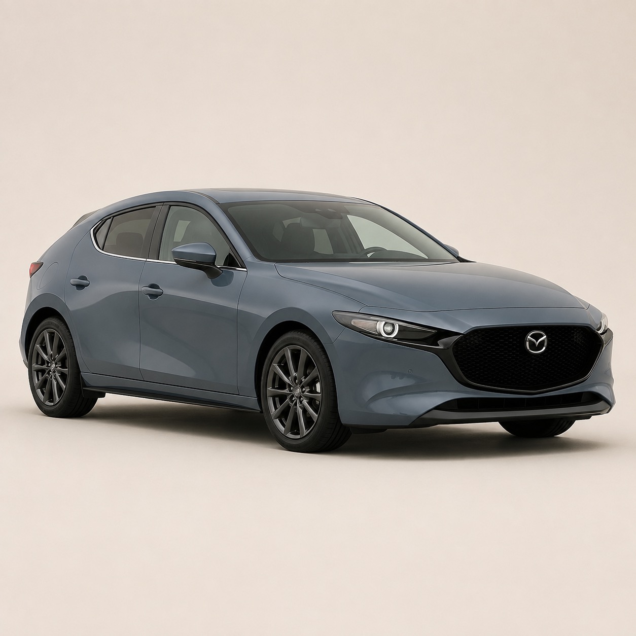 Illustratie van de Mazda 3