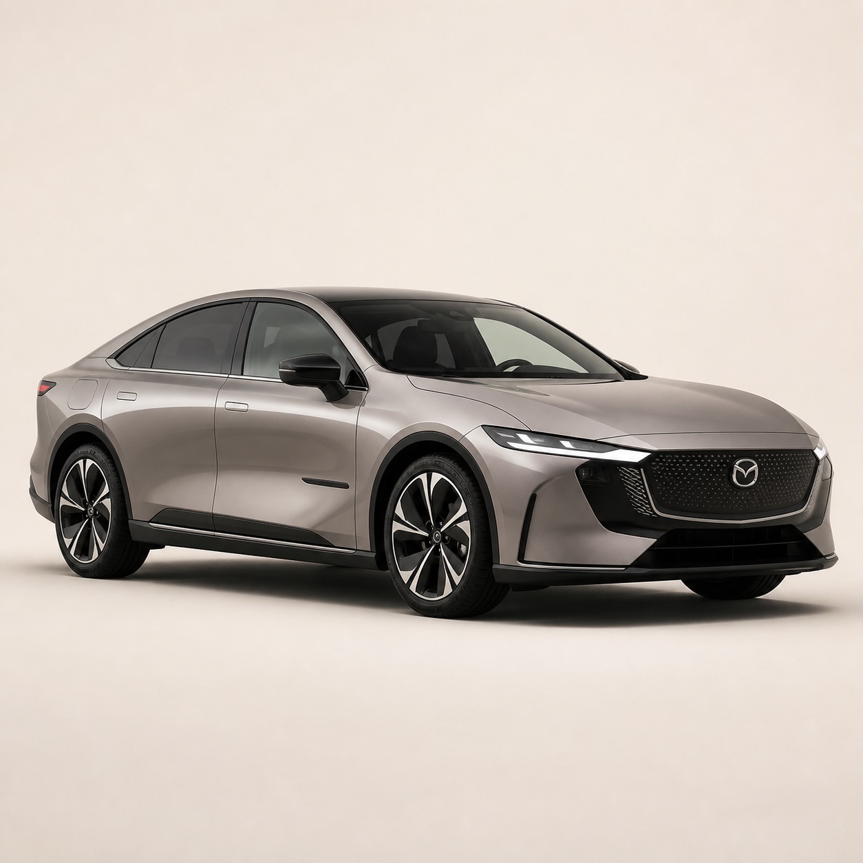 Illustratie van de Mazda 6e