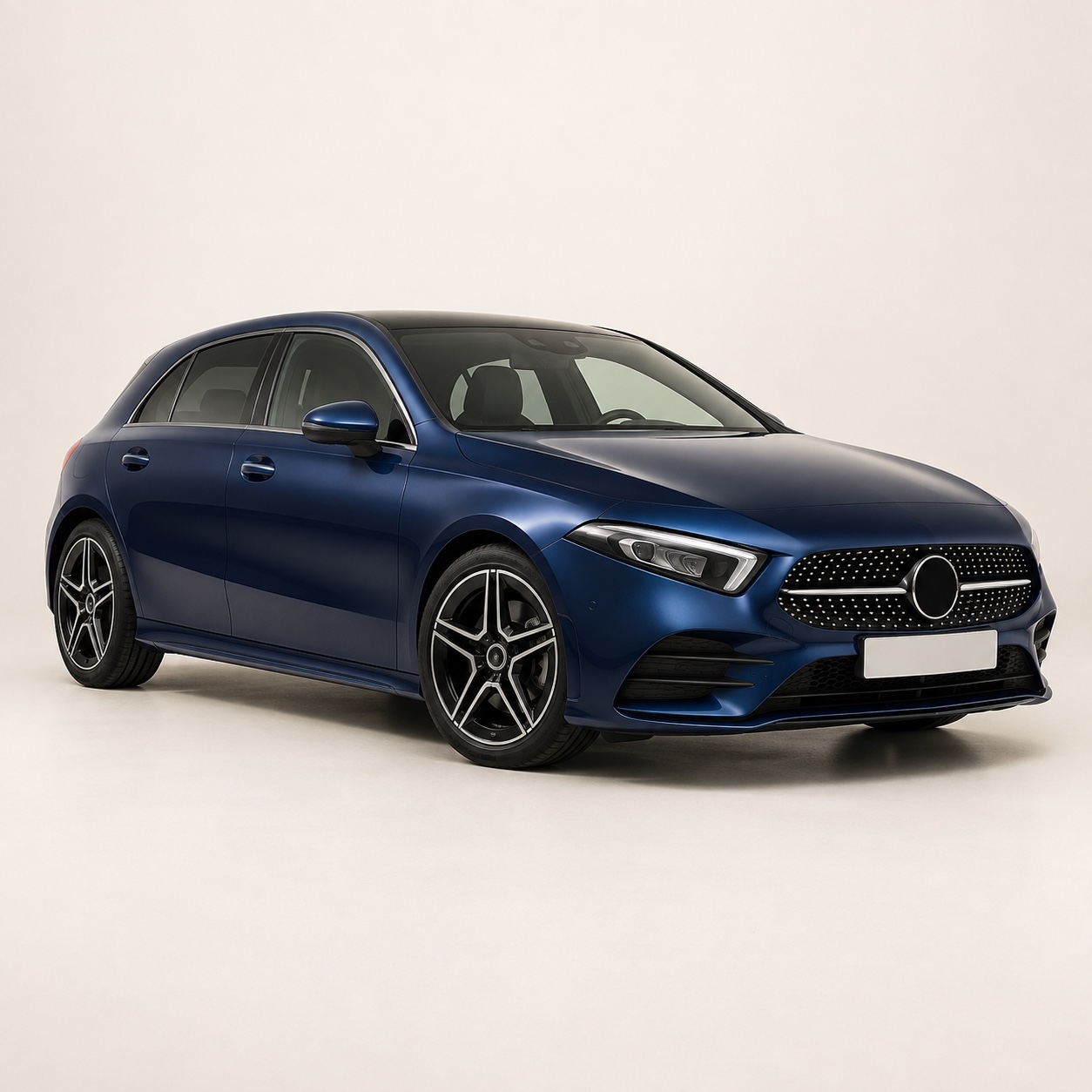 Illustratie van de Mercedes-Benz A-Klasse Hatchback
